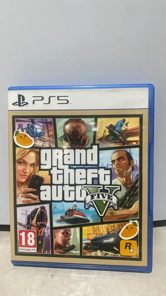 Blueray Disc GTAV PS5