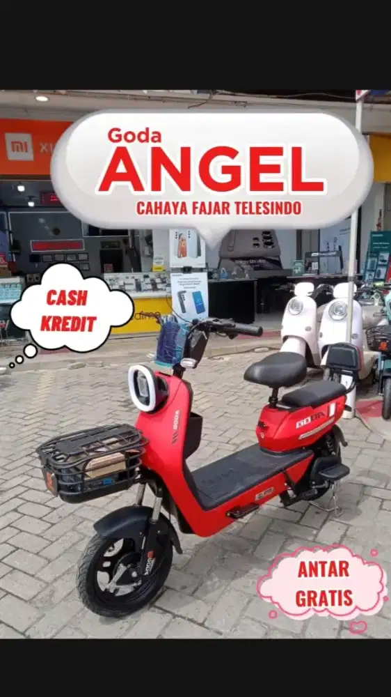 SEPEDA LISTRIK START GO NEW BERGARANSI PASTI ORI