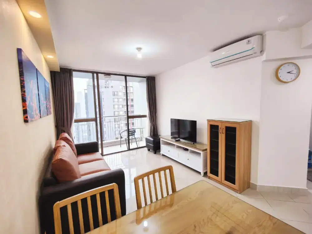 Dijual Segera Apartemen Taman Rasuna 2BR + 1 Murah