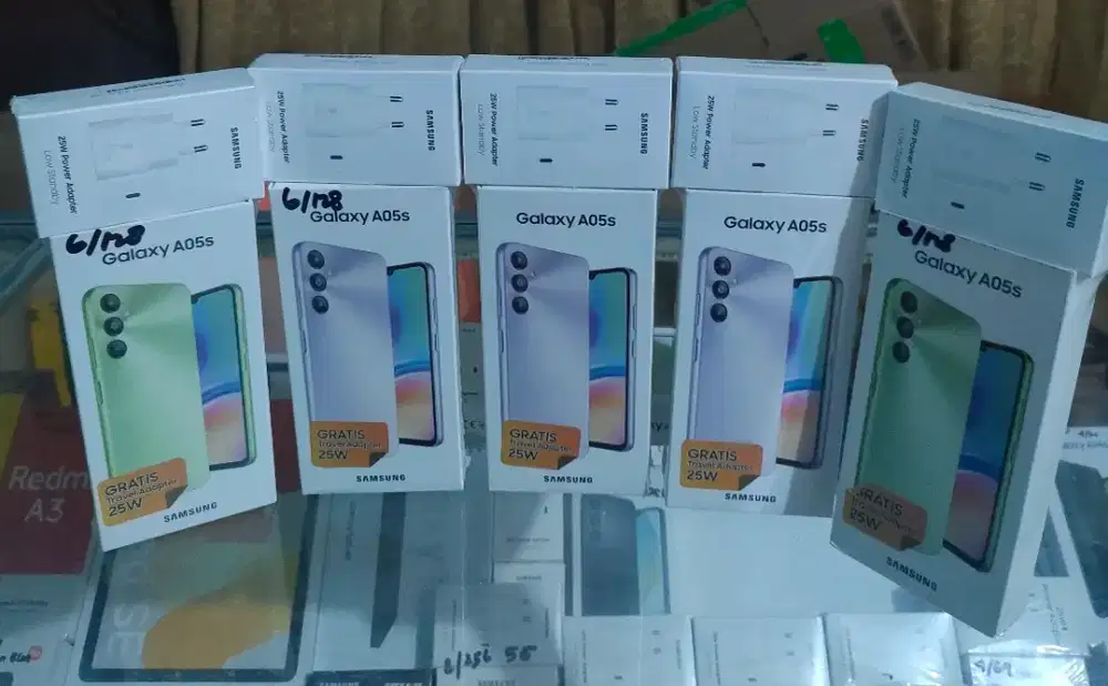 New Samsung Galaxy A05s Ram 6/128 Garansi Resmi 1 Tahun