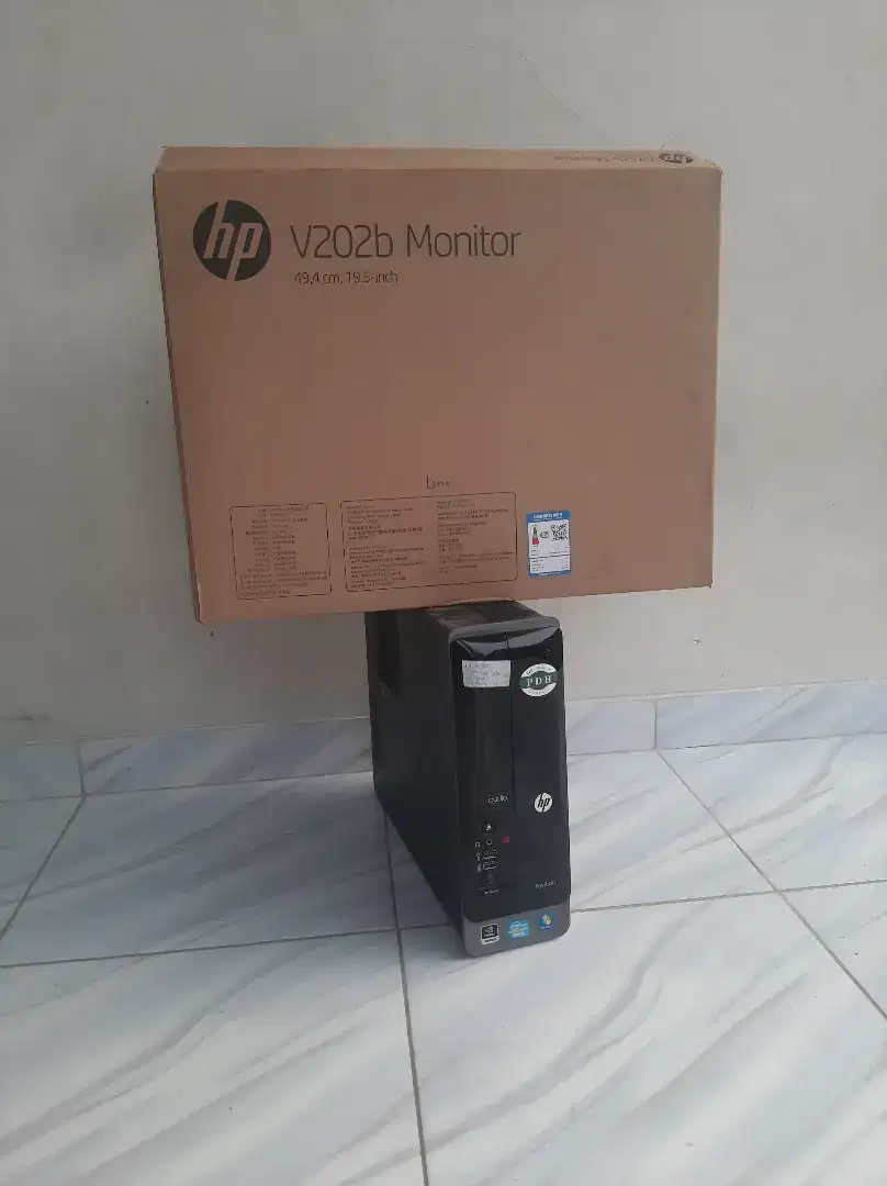 CPU HP Intel Core i5+LED NEW HP 20 inc+VGA External PCI-E Nvidia+WIFI