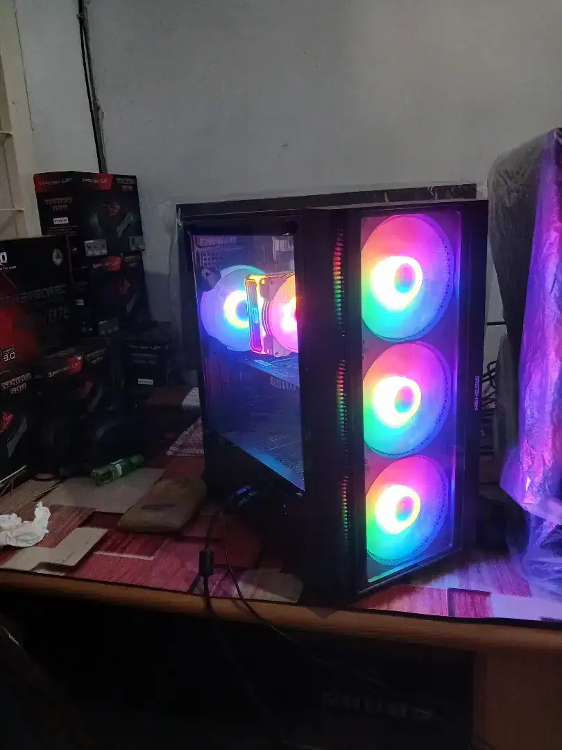Pc only intel core i3 12100f ram 8gb nvme 512gb vga 4gb ddr5