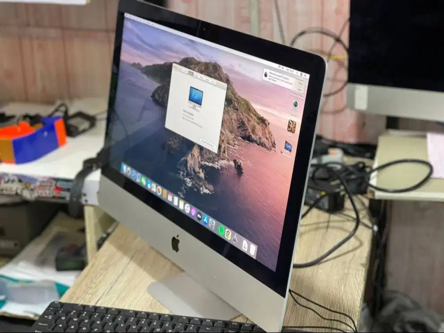 Jual murah IMAC 27 INC 2K SLIM 2013 Core i5 RAM 8GB HDD 1TB NVIDIA 2GB