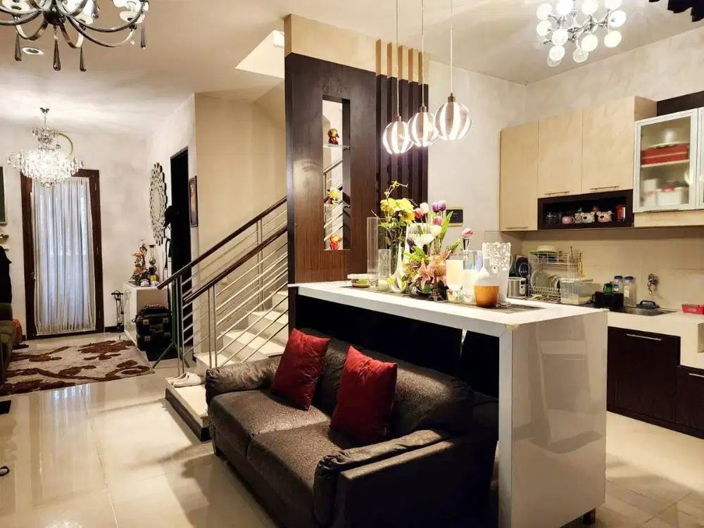 Dijual Rumah Pantai Mentari Full Furnish 2 Lantai Siap Huni