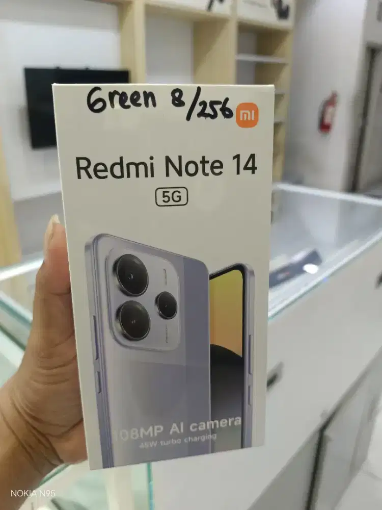 REDMI NOTE 14 5G RAM 8/256GB GARANSI 15BULAN