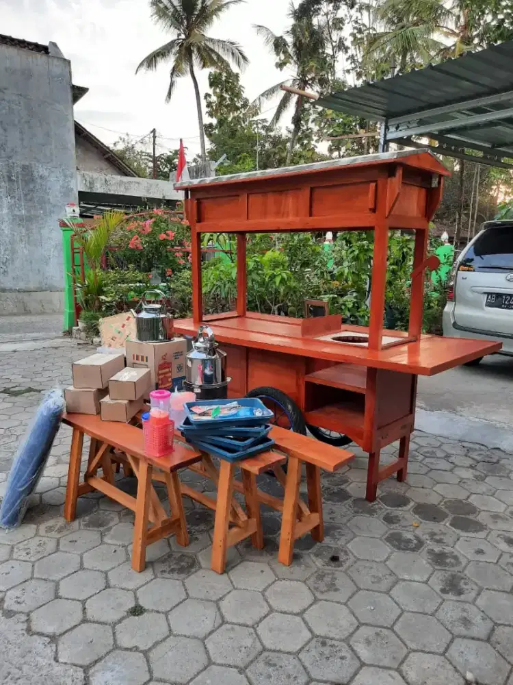 JUAL GEROBAK ANGKRINGAN GRATIS ONGKIR COD SURABAYA-SIDOARJO-009