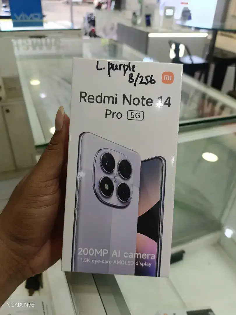 REDMI NOTE 14 pro 5G RAM 8/256GB GARANSI 15BULAN