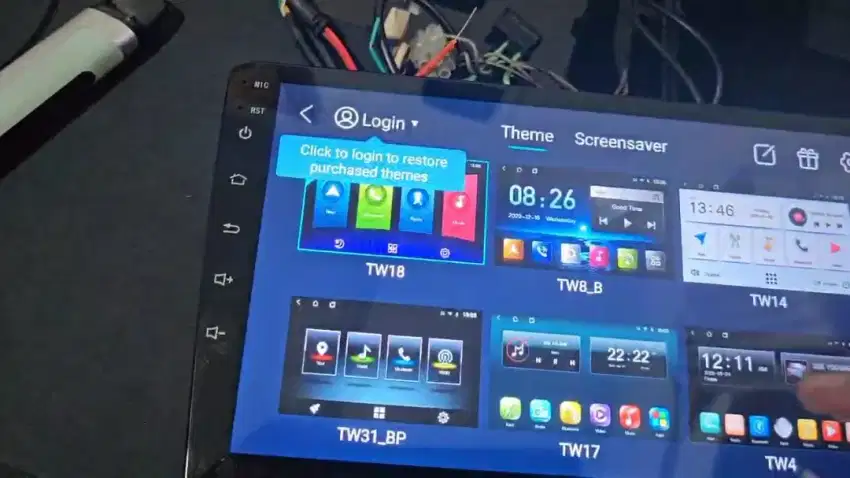 Headunit android topway TS18 9inch 4/64 support 4G LTE QLED DSP asli