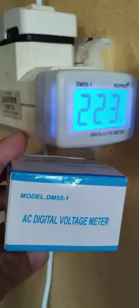 FREE ONGKIR AC DIGITAL VOLTAGE METER
