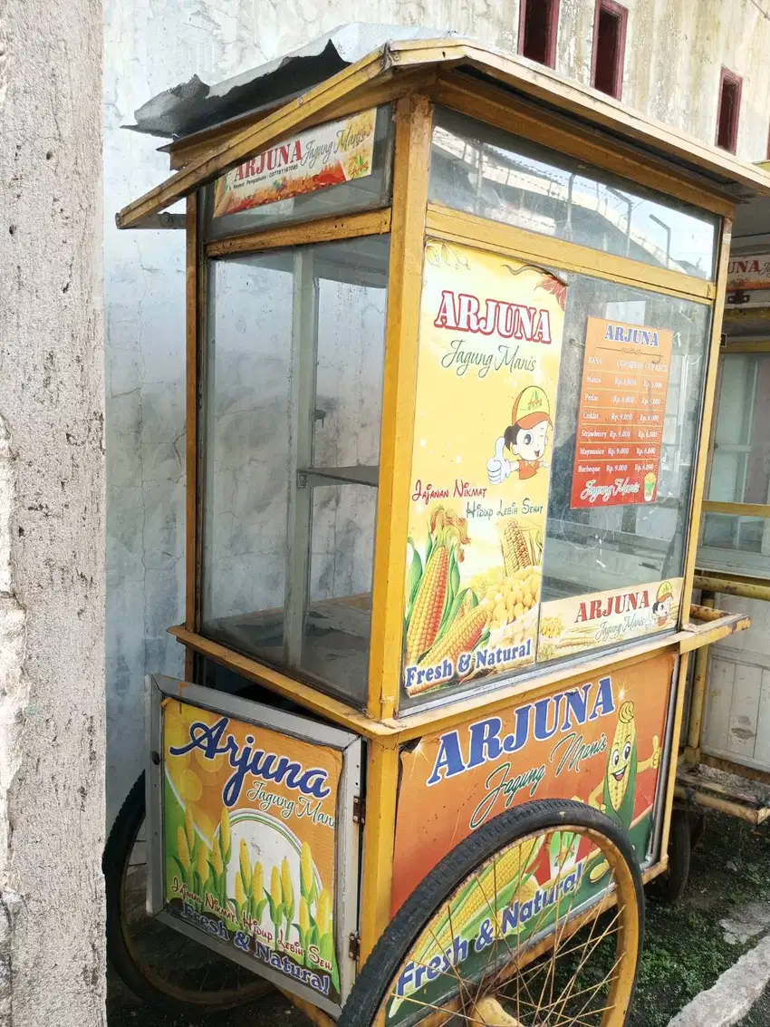 2 Gerobak Bekas Jasuke - Jual Butuh
