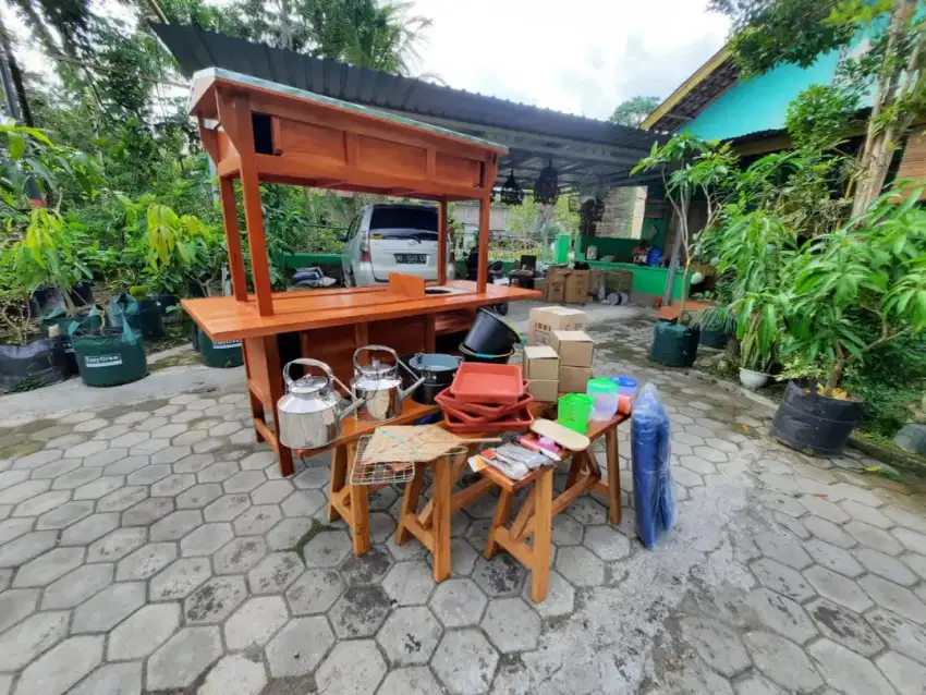 Gerobak Angkringan murah bayar COD gratis Ongkir Semarang