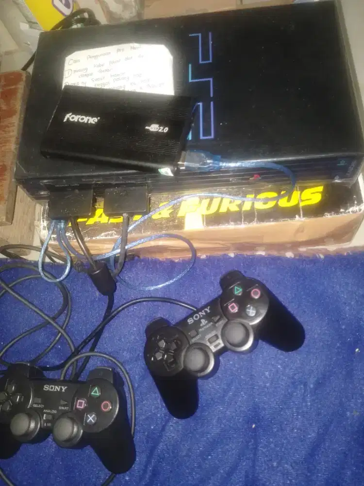 Sale aja nie PS 2 + Hardisk+2stik siap pake freeongkir