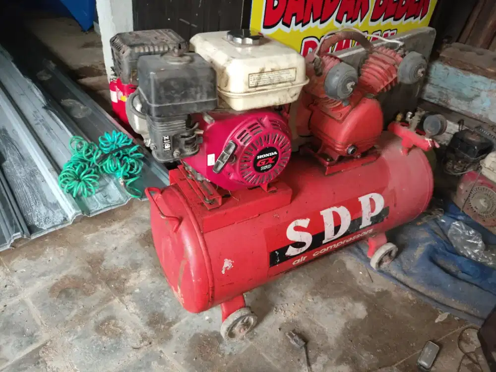 Kompressor 1pk mesin Honda gx160