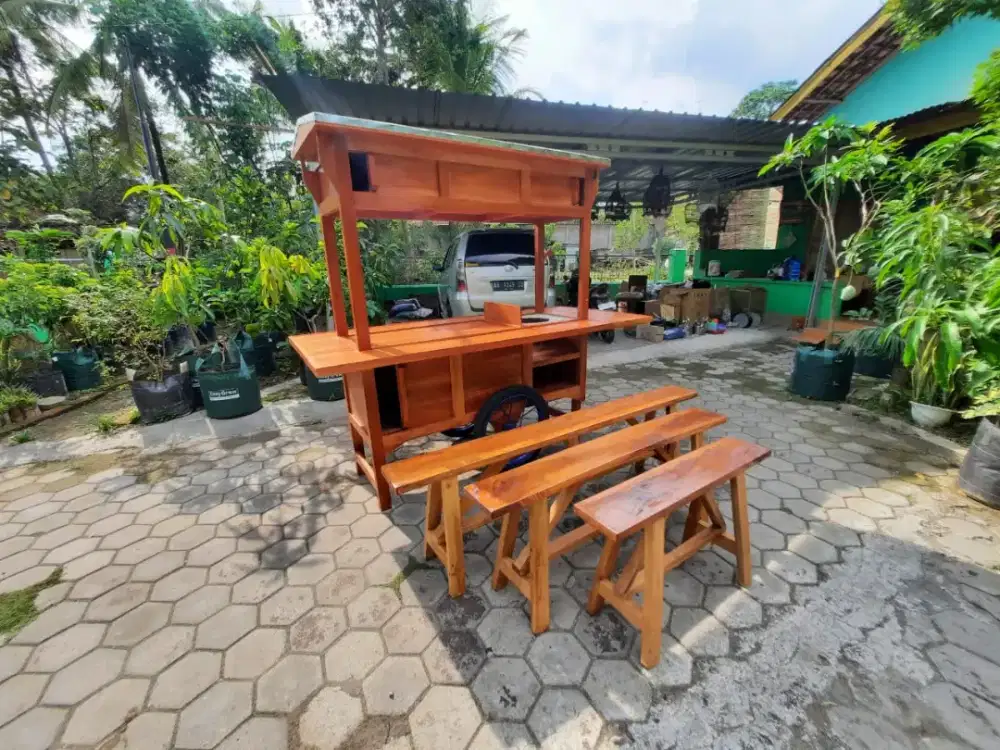 Gerobak angkringan gratis ONGKIR bayar COD GRESIK SURABAYA SIDOARJO