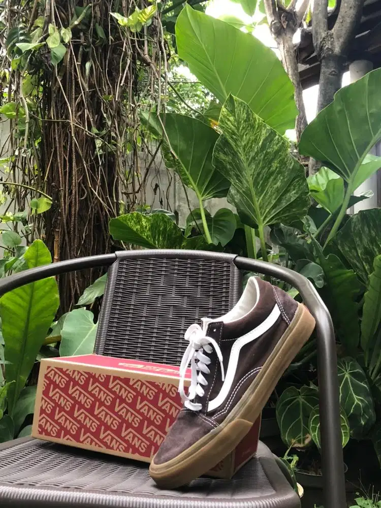 Vans Old Skool Original vintage chocolate gum
