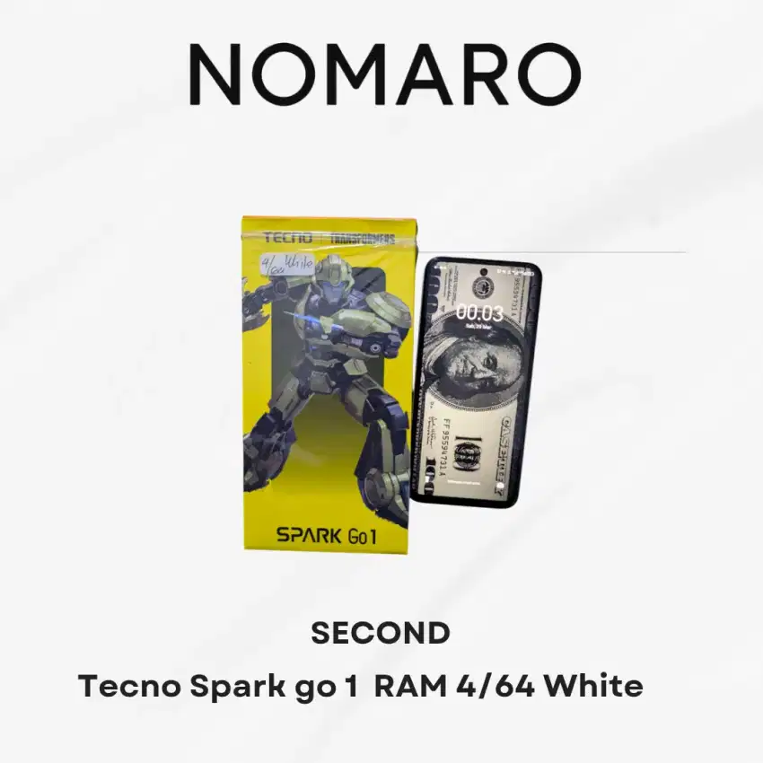 Tecno Spark Go 1 ( Second)