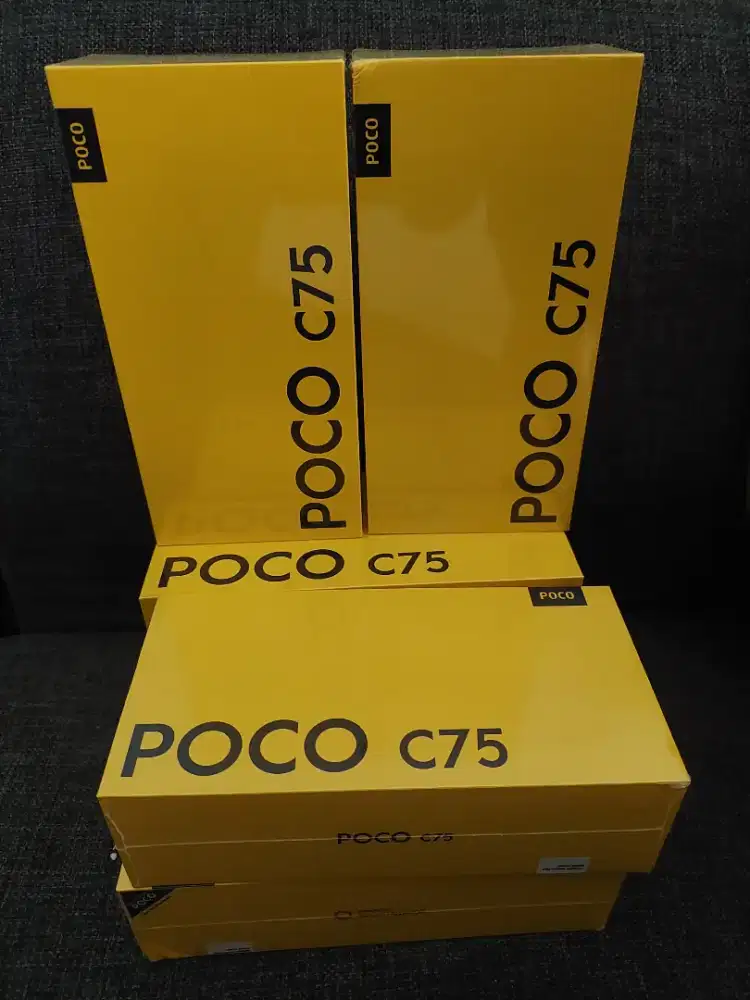 Poco c75 6/128 New Garansi Resmi