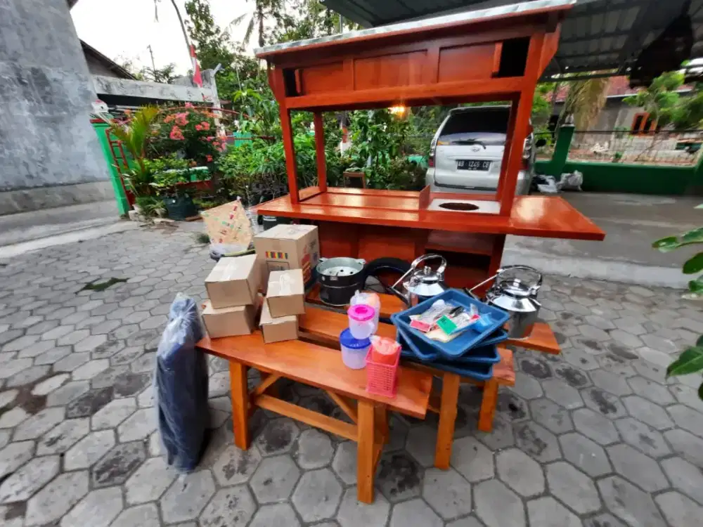 JUAL GEROBAK ANGKRINGAN GRATIS ONGKIR TUBAN-LAMONGAN-GRESIK-SURABAYA