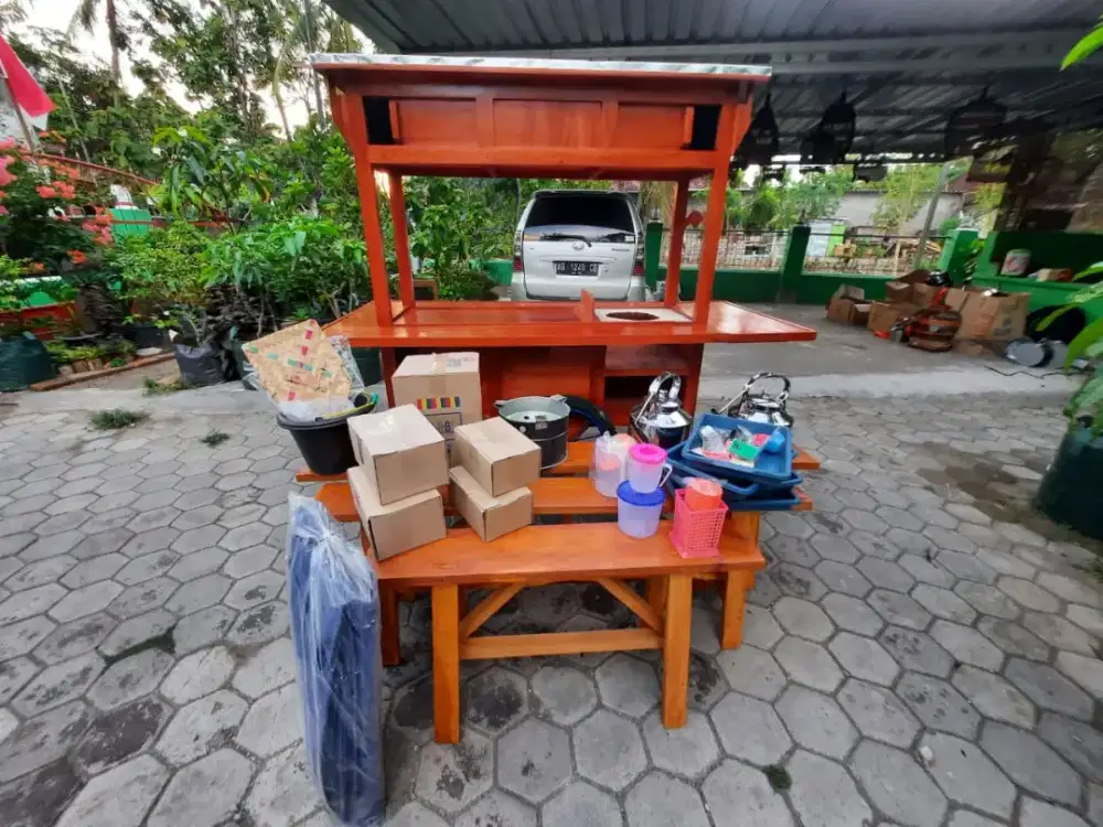 JUAL GEROBAK ANGKRINGAN GRATIS ONGKIR COD SUBANG INDRAMAYU KARAWANG