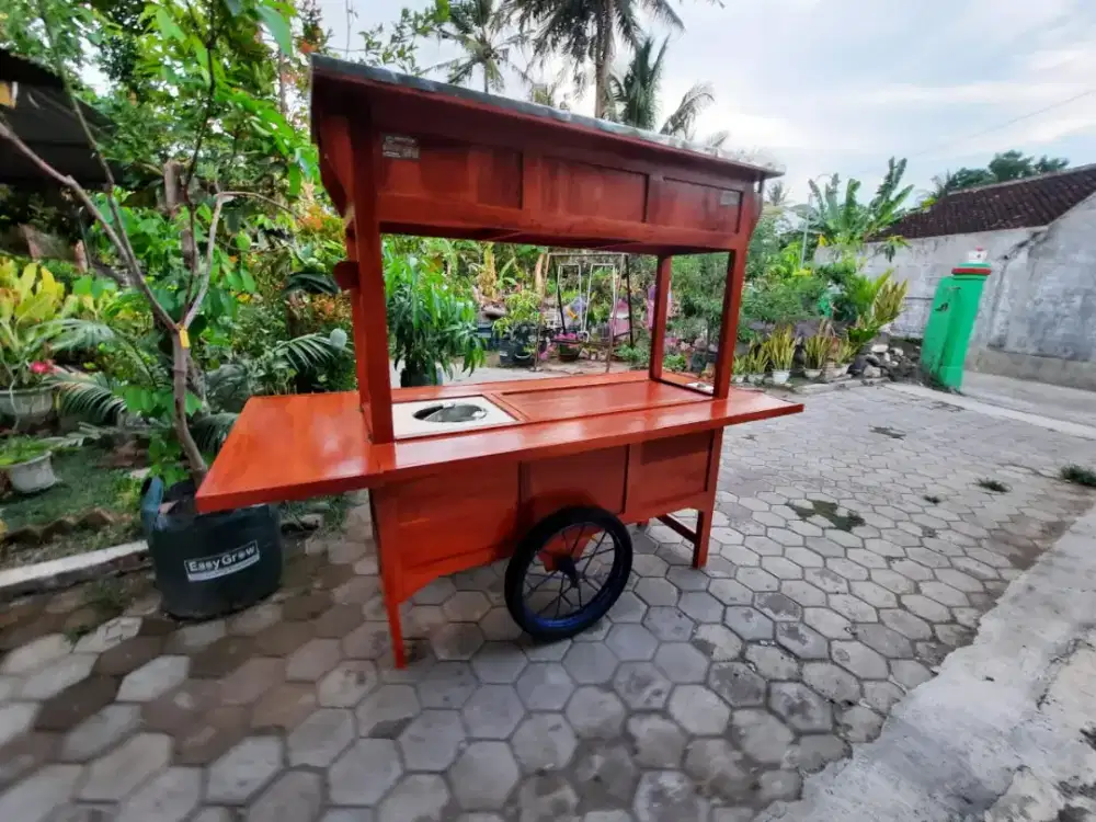 JUAL GEROBAK ANGKRINGAN GRATIS ONGKIR COD KARAWANG SUBANG INDRAMAYU