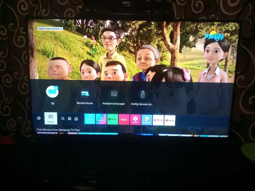 Mau di jual aj smart android digital UHD 4k Samsung fullset