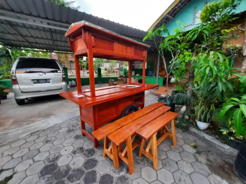 JUAL GEROBAK ANGKRINGAN GRATIS ONGKIR COD DEMAK KUDUS PATI JEPARA