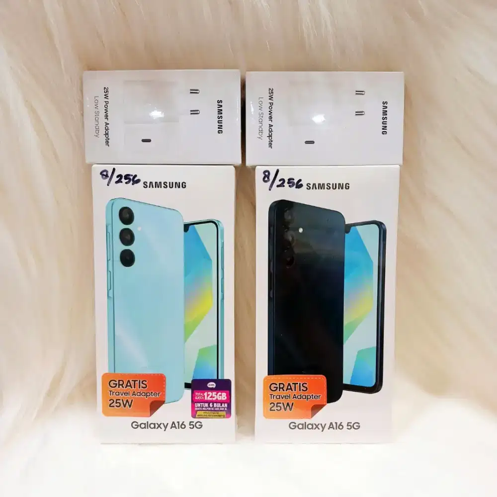 Samsung A16 5G 8/256 Gb New Baru Murah Garansi Resmi SEIN 1 Tahun
