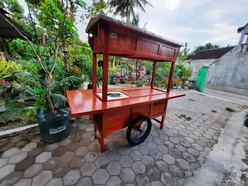 JUAL GEROBAK ANGKRINGAN GRATIS ONGKIR COD JABODETABEK -029