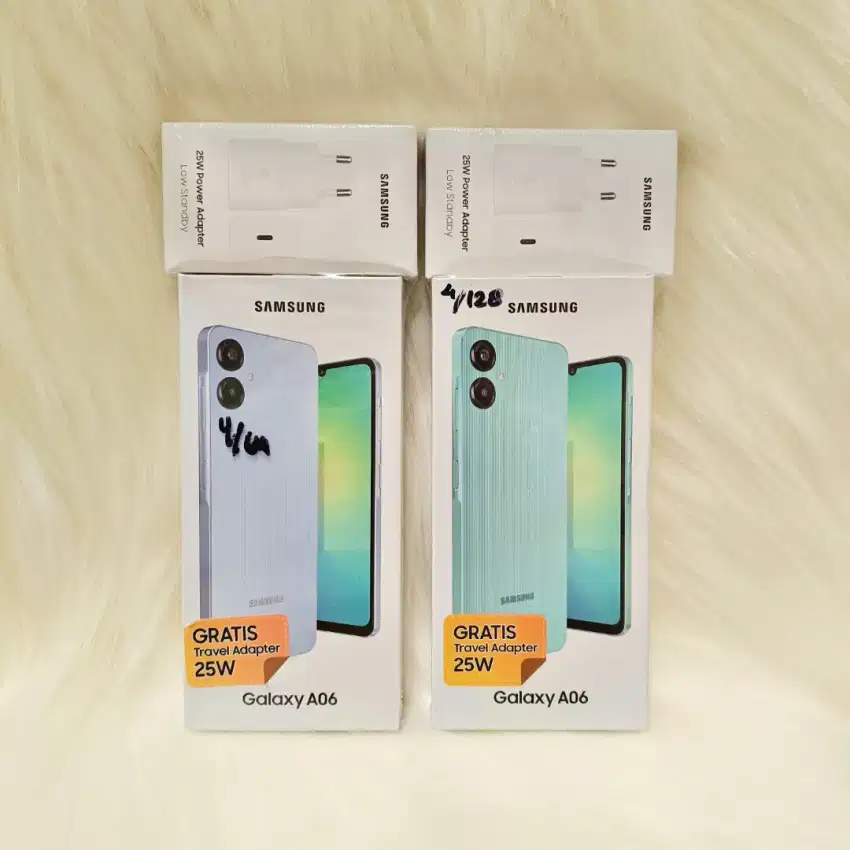 Samsung A06 6/128 Gb 4/128 4/64 New Baru Garansi Resmi SEIN 1 Tahun