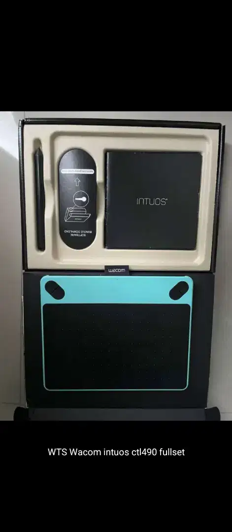 Pen tablet wacom intuos ctl 490 BU kali*