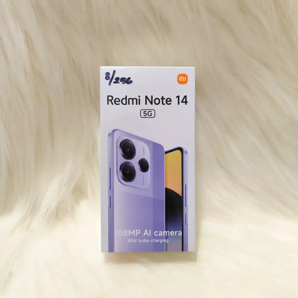 Xiaomi Redmi Note 14 5G 12/512 Gb 8/256 New Baru Garansi Resmi 1 Tahun