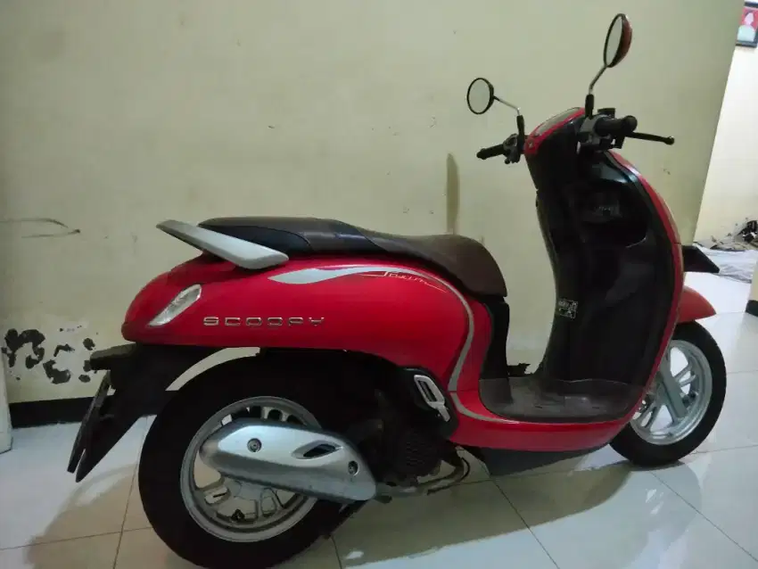 Scoopy keyles istimewa motor simpanan