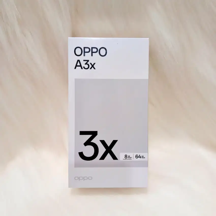 Oppo A3x 6/128 4/128 4/64 Gb New Baru Murah Garansi Resmi 1 Tahun