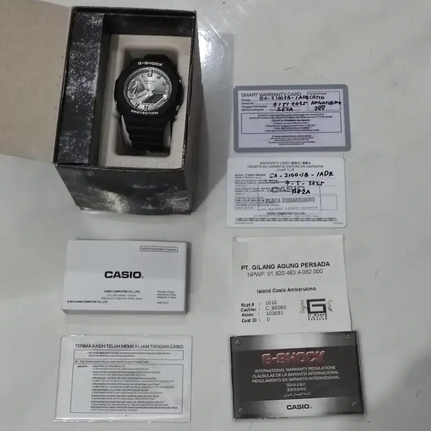 Jam tangan Casio G-Shock GA2100 original