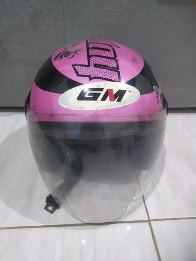Helm GM Warna Pink Size L