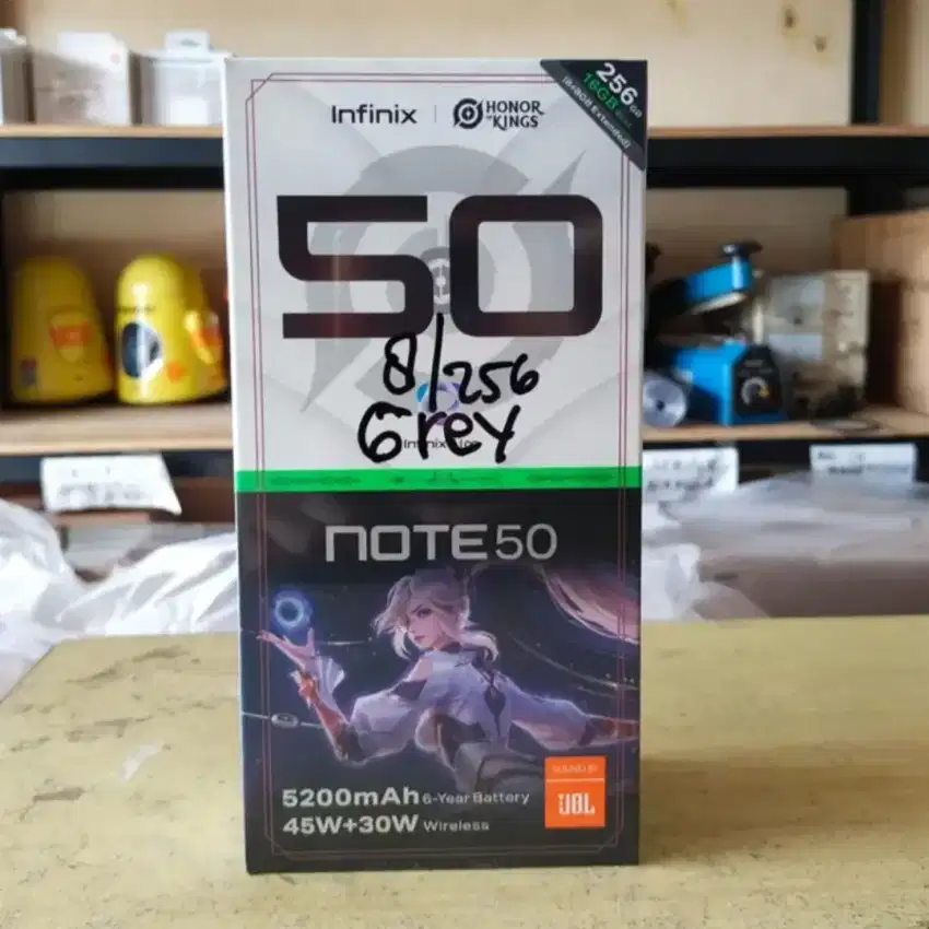 Infinix Note 50 ram 8/256gb new segel garansi resmi