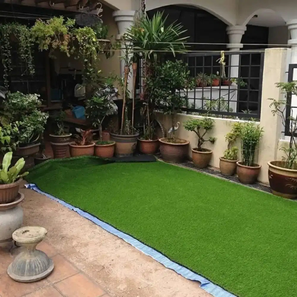 Karpet rumput sintetis murah