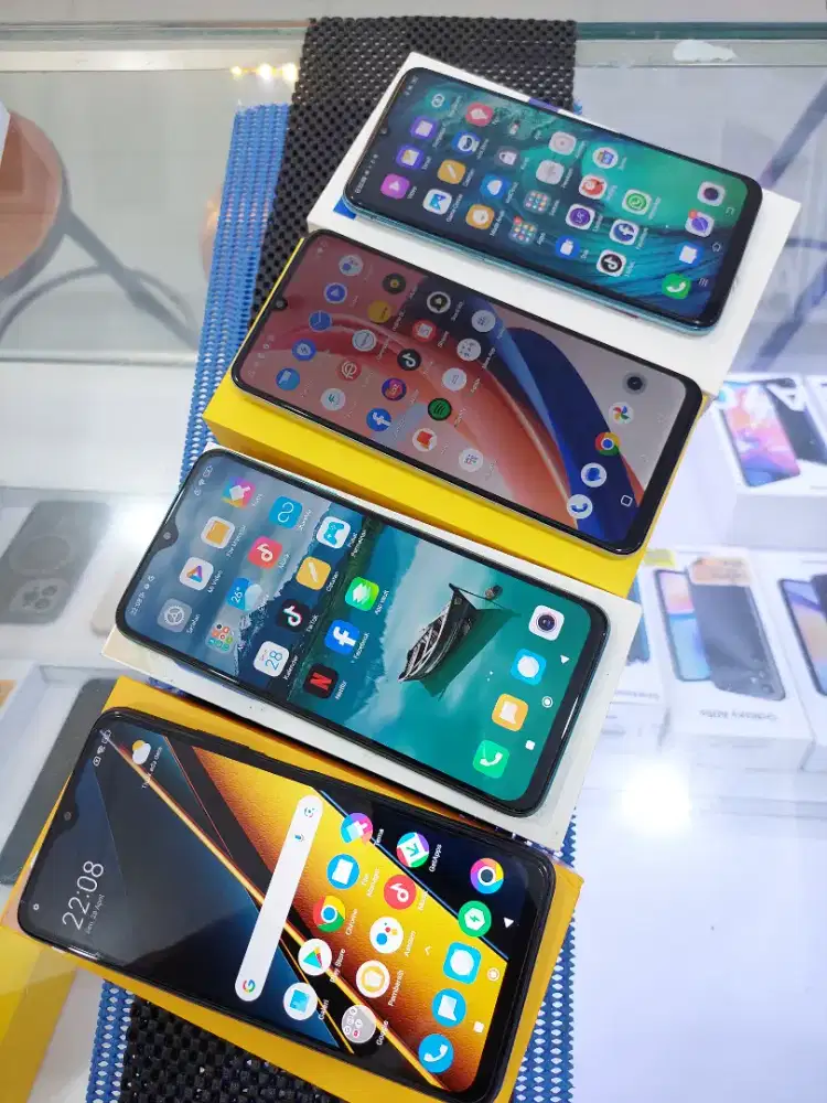 Redmi vivo realme Ram 6/128 4/128 4/64 (Lengkap kotak)