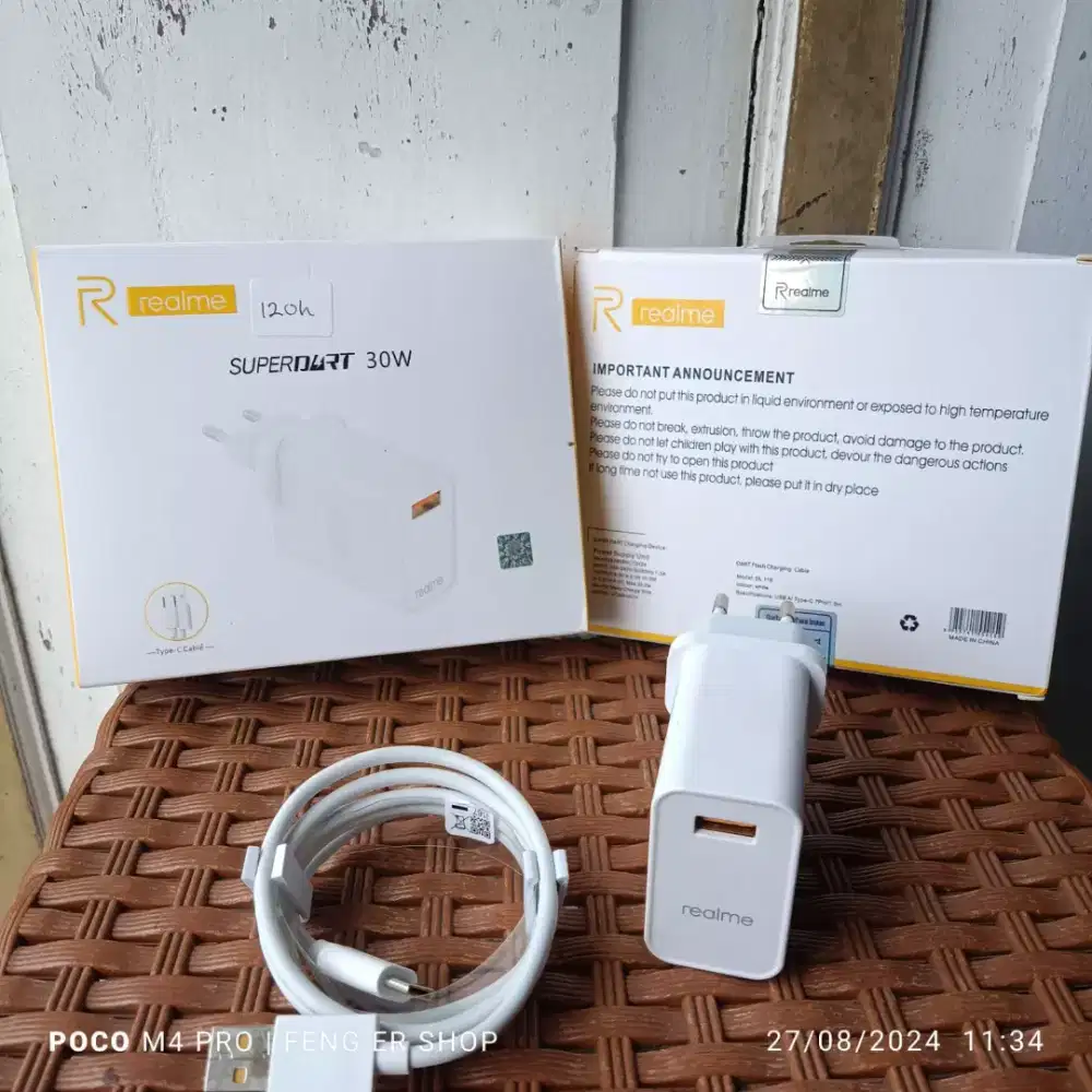 Charger Original Realme/Oppo 30watt