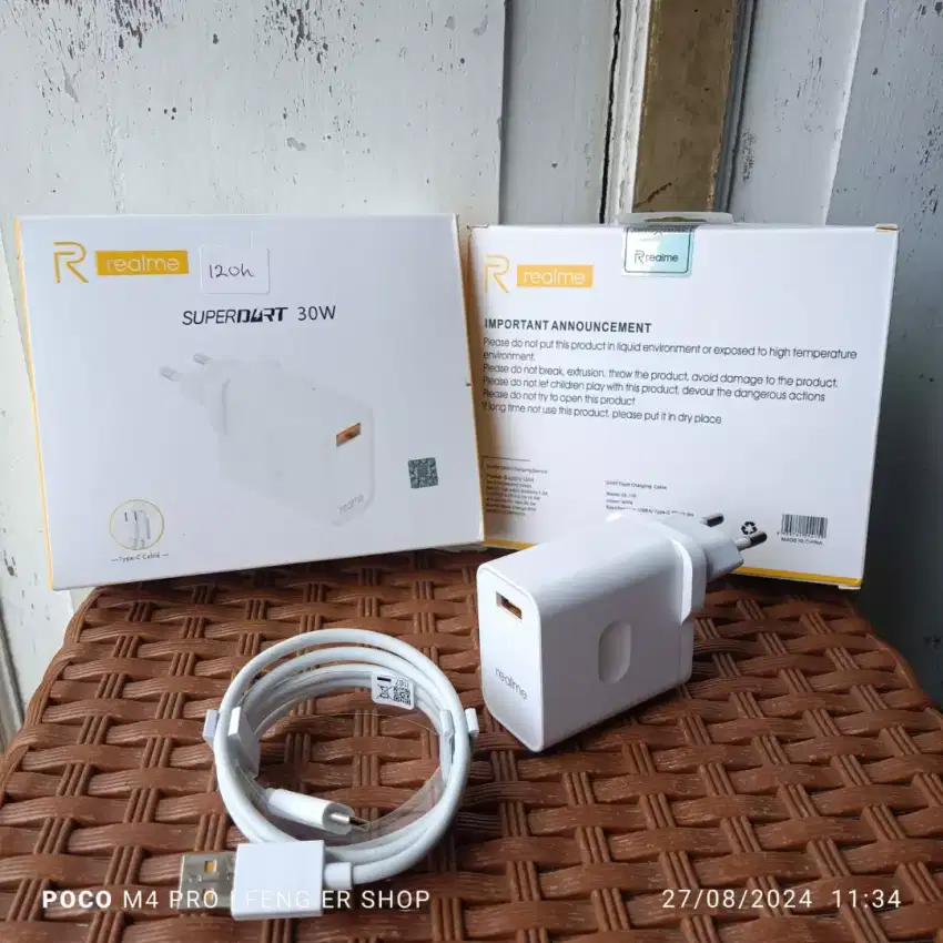 Charger Ori OPPO/REALME 30watt