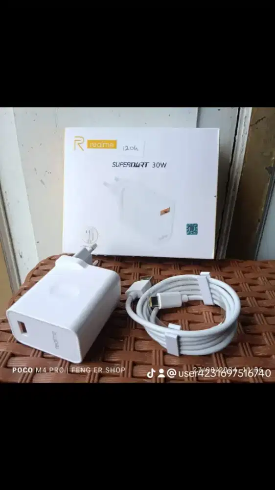 Charger Ori Realme/Oppo 30watt ( SUPER VOOC )