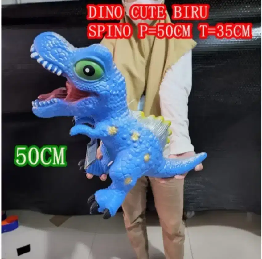 MAINAN DINO JUMBO KARET SNI