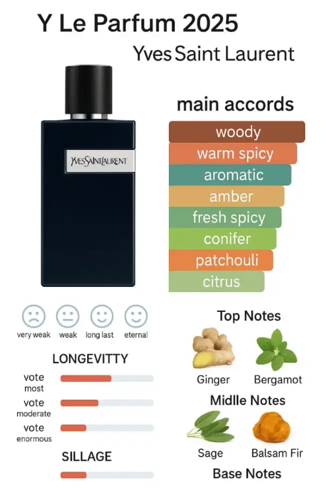 Y Le Parfum Eau De Parfum 100ml