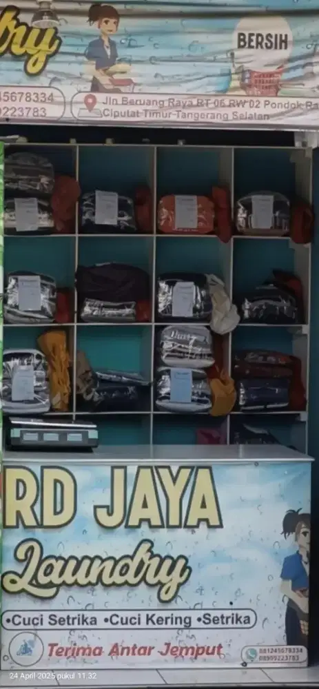 Mencari Pekerja Laundry