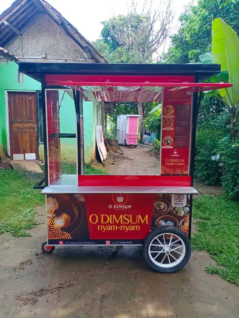 Gerobak dimsum kekinian