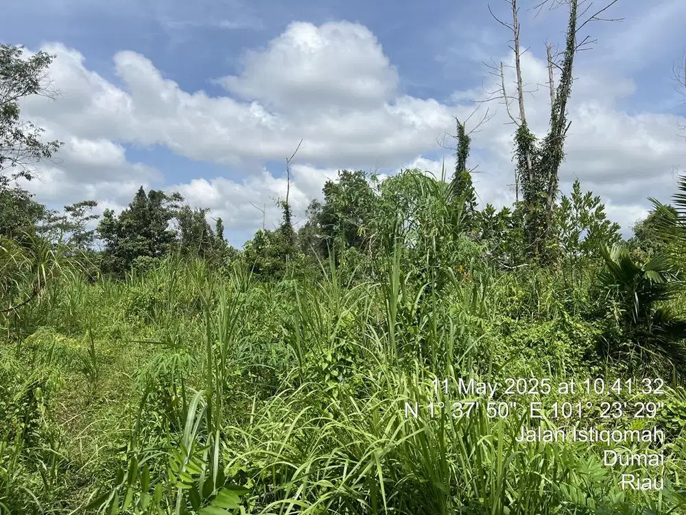 Di jual cepat tanah Bukit Timah, Kota Dumai, Riau