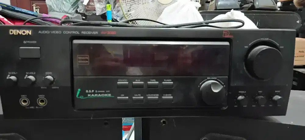 Ampli Receiver Karaoke Denon langka