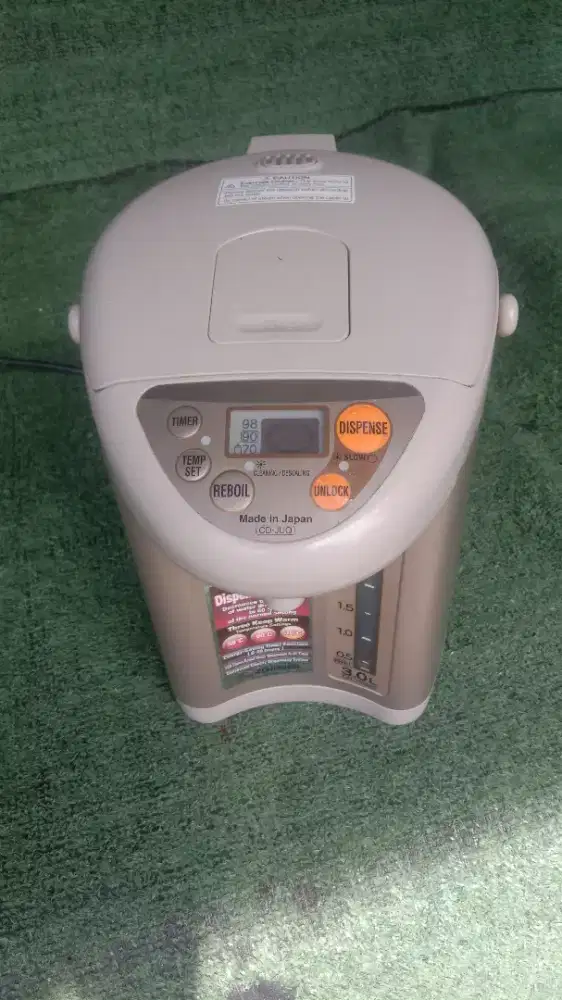 ZOJIRUSHI electrik dispensingpot CD JUQ30