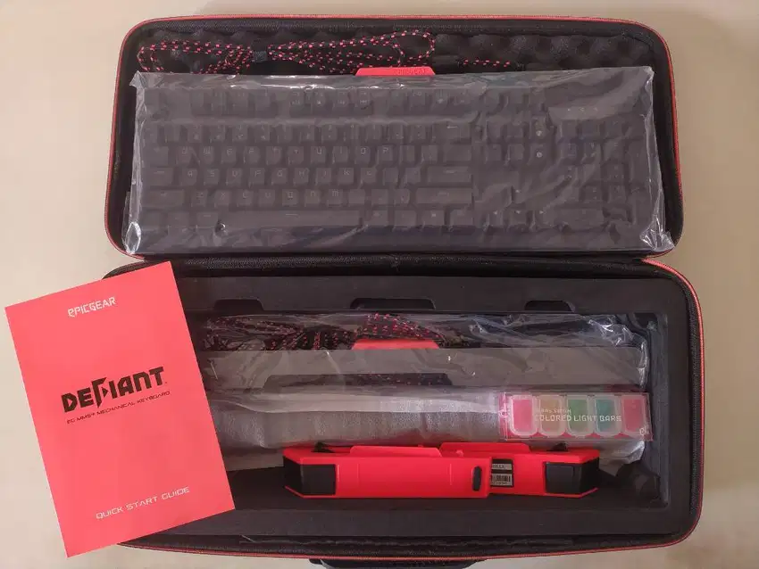 Gaming Keyboard - EpicGear Defiant Mechanical Keyboard Set
