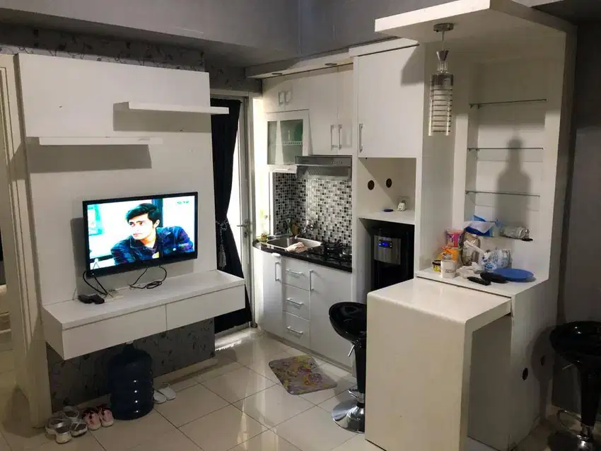 disewa apartemen green lake sunter,2kamar furnished siap huni,luas 42